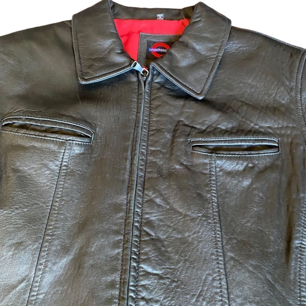 Vintage Underground Leather Jacket - image 4